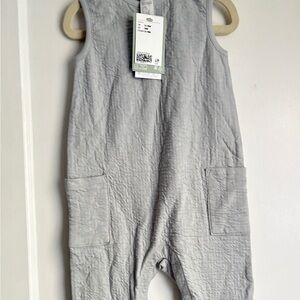 NWT H&M Gray Overalls Romper